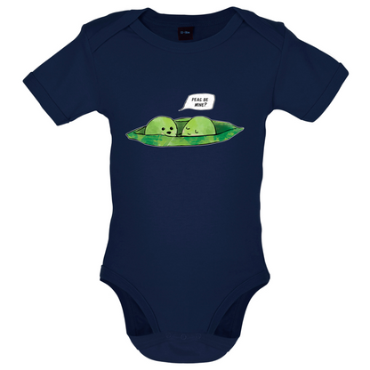 Peas Be Mine Baby T Shirt