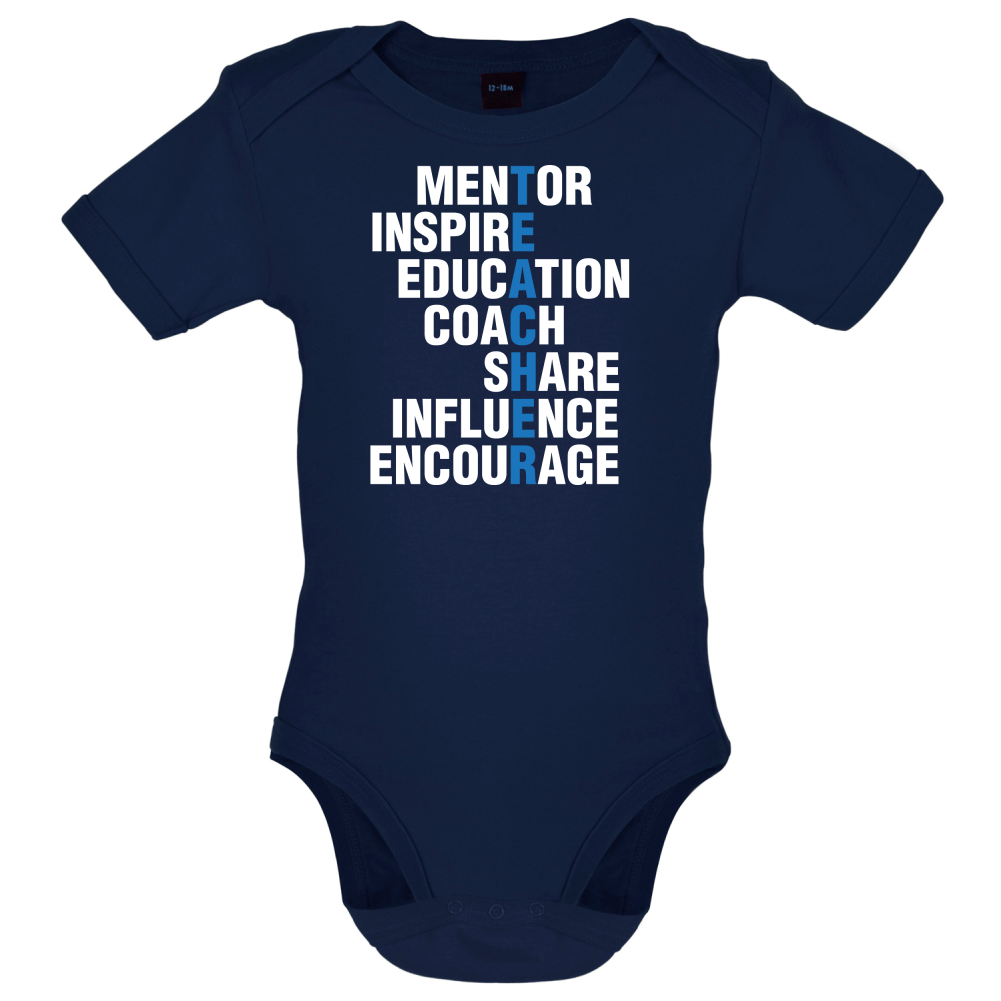 Teacher Quote Baby T Shirt