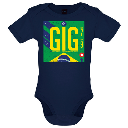 Rio Airport Baby T Shirt