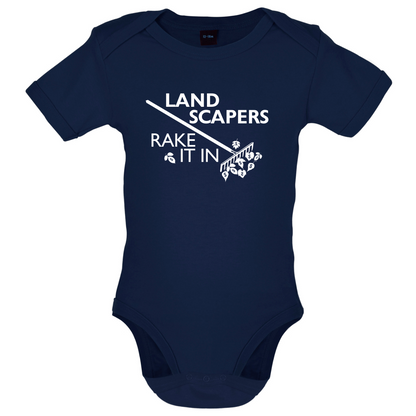 Landscapers Rake It In Baby T Shirt