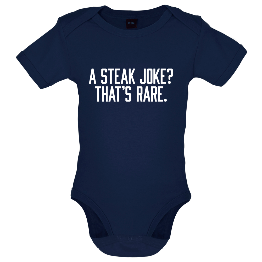 Steak Joke, Thats Rare Baby T Shirt