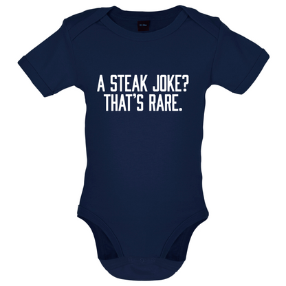 Steak Joke, Thats Rare Baby T Shirt