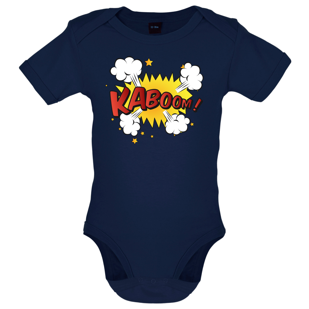 Kaboom! Word Art Baby T Shirt