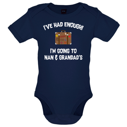I'm Going To Nan And Grandad's Baby T Shirt