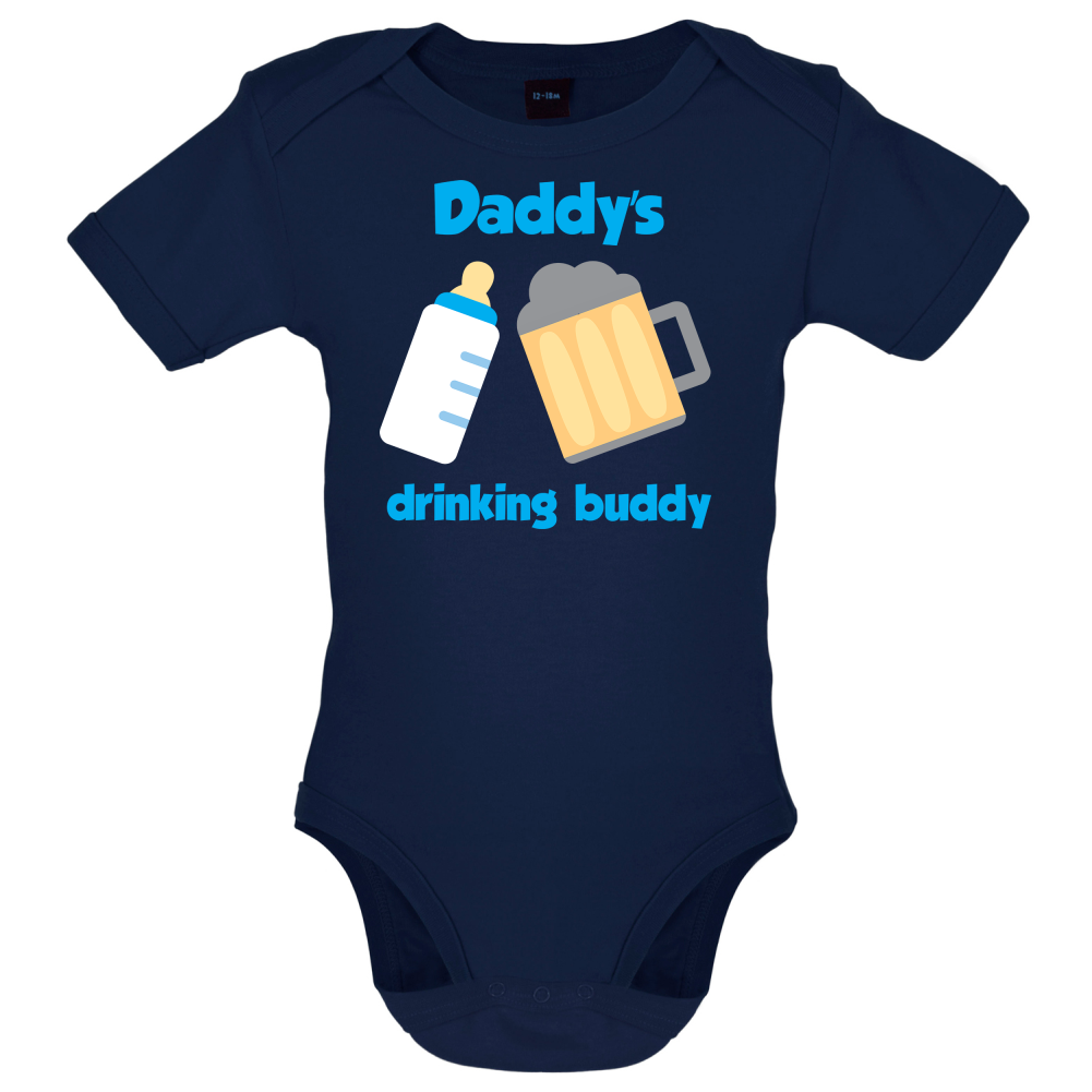 Daddy's Drinking Buddy Baby T Shirt