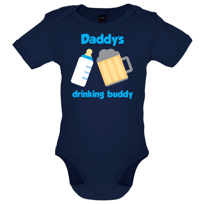 Daddy's Drinking Buddy Baby T Shirt