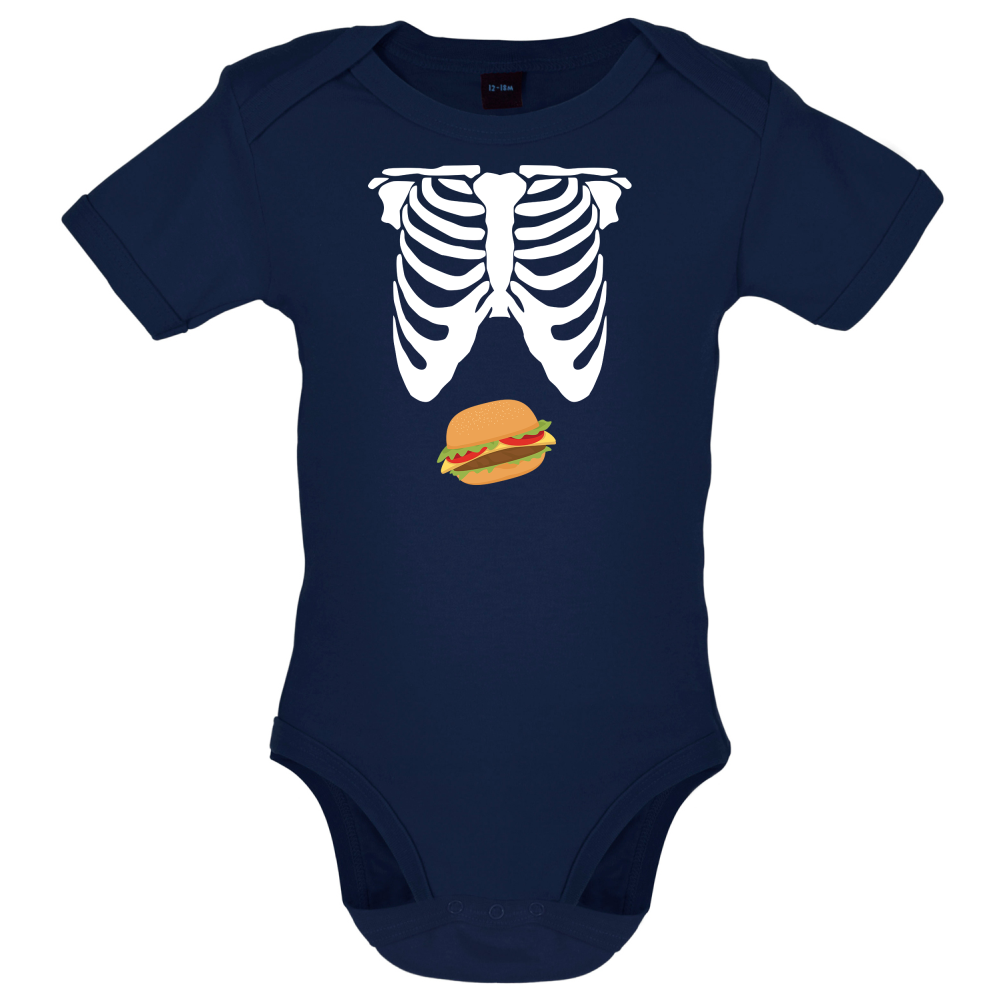 Burger Tummy Baby T Shirt