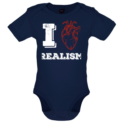 I Heart Realism Baby T Shirt