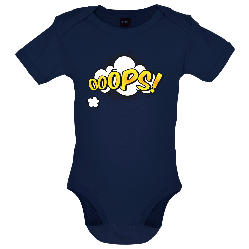 Oops! Word Art Baby T Shirt