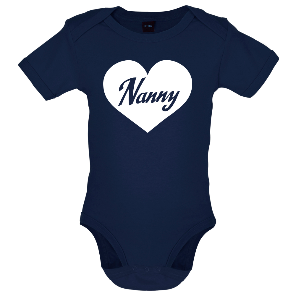 Heart Nanny Baby T Shirt