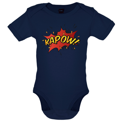Kapow! Word Art Baby T Shirt