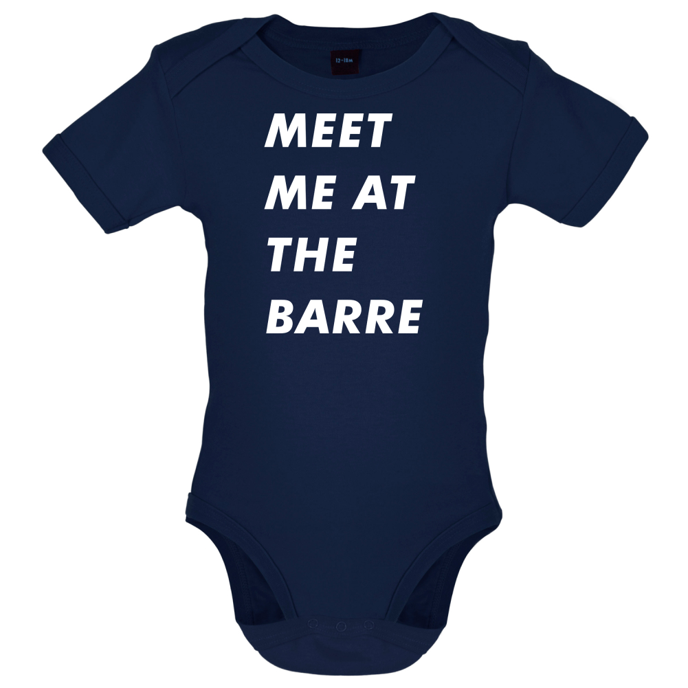 Meet Me At The Barre Baby T Shirt