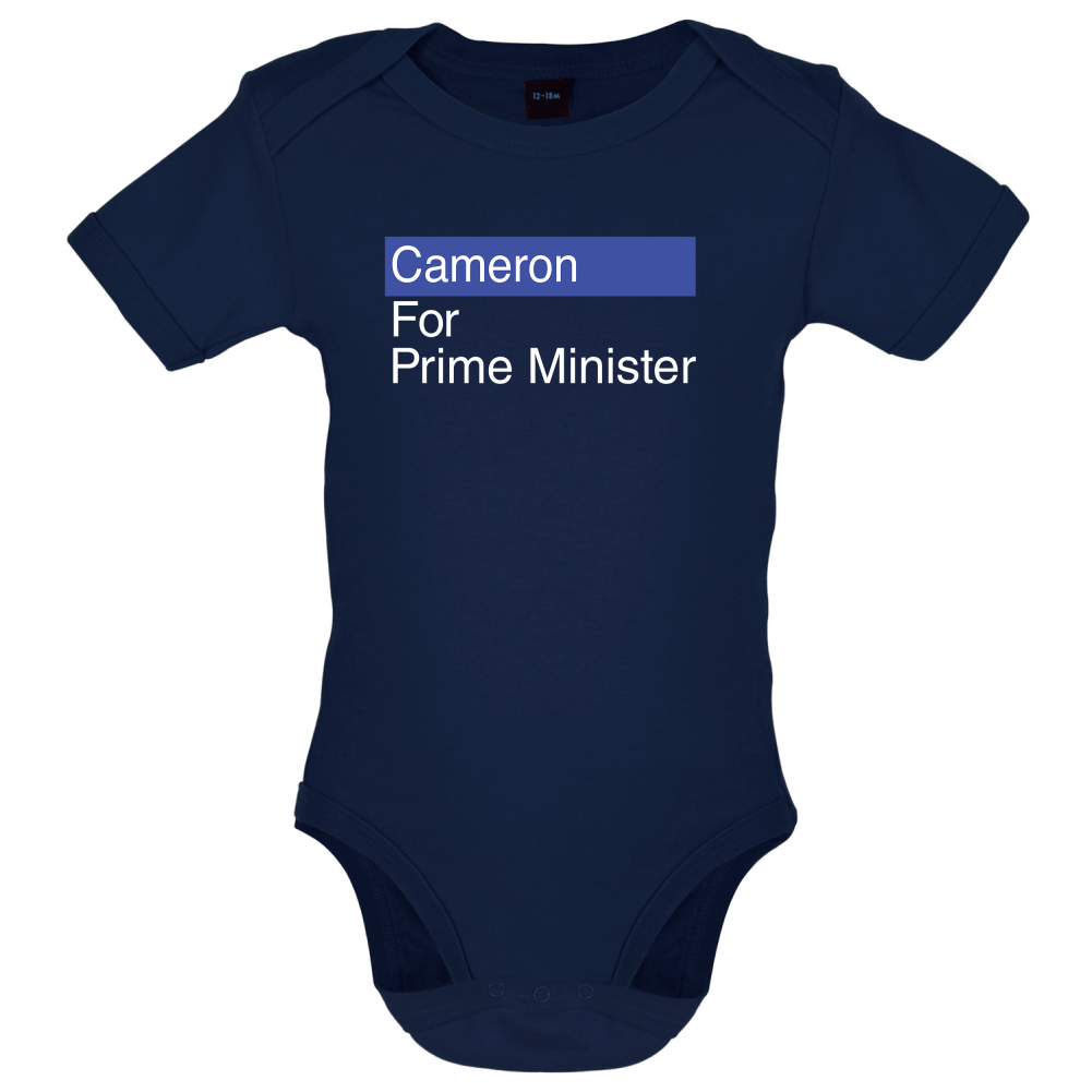 Cameron for Prime Minister Baby T Shirt