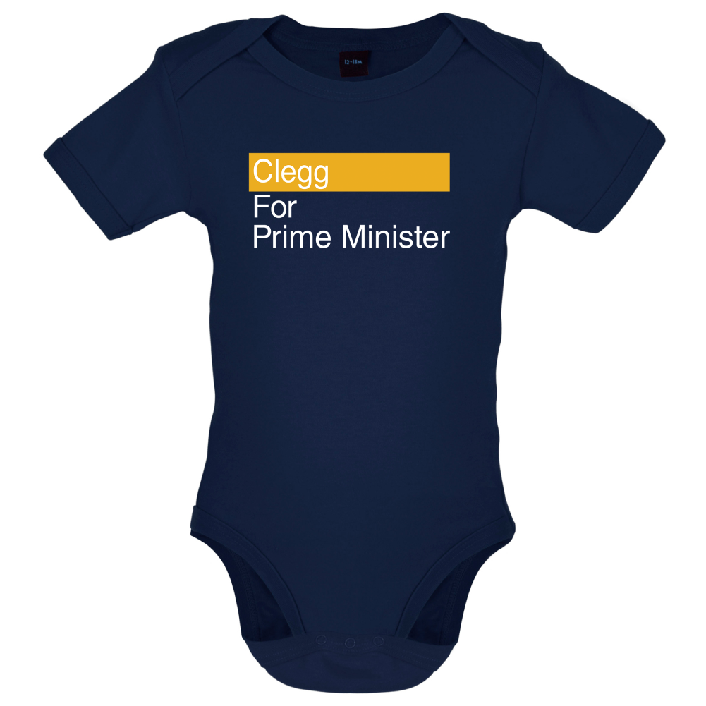 Clegg for Prime Minister Baby T Shirt