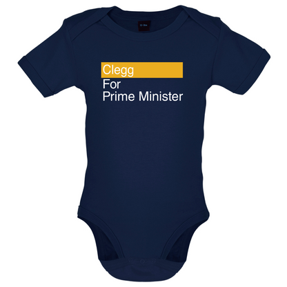 Clegg for Prime Minister Baby T Shirt