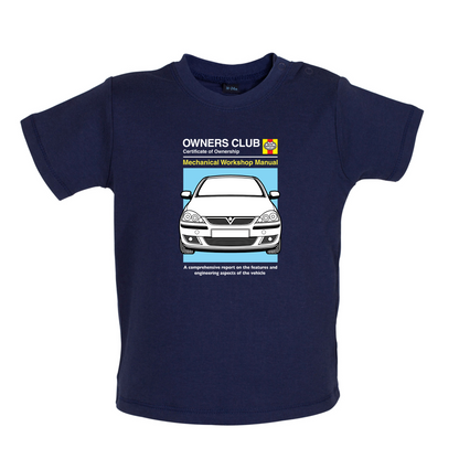 Car Owners Manual Corsa Baby T Shirt