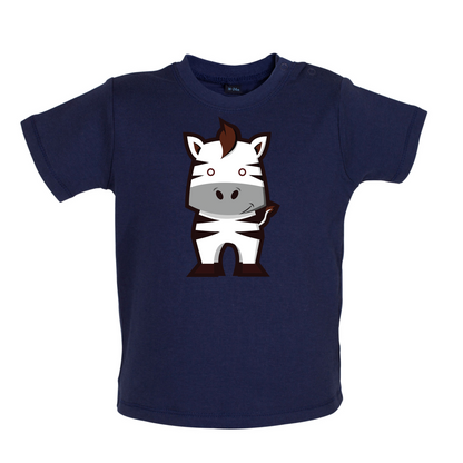 Cute Zebra Baby T Shirt