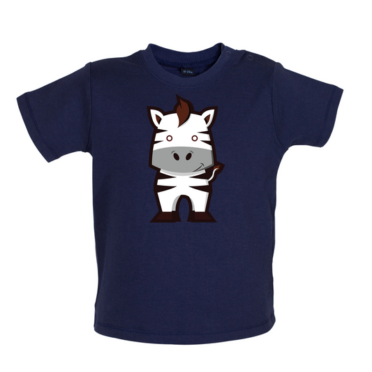 Cute Zebra Baby T Shirt