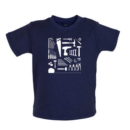 Tools Collage Baby T Shirt