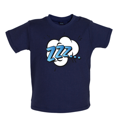 Zzz! Word Art Baby T Shirt