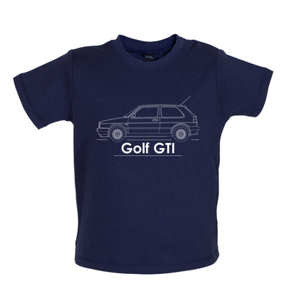 Side View Golf GTI MK2 Baby T Shirt