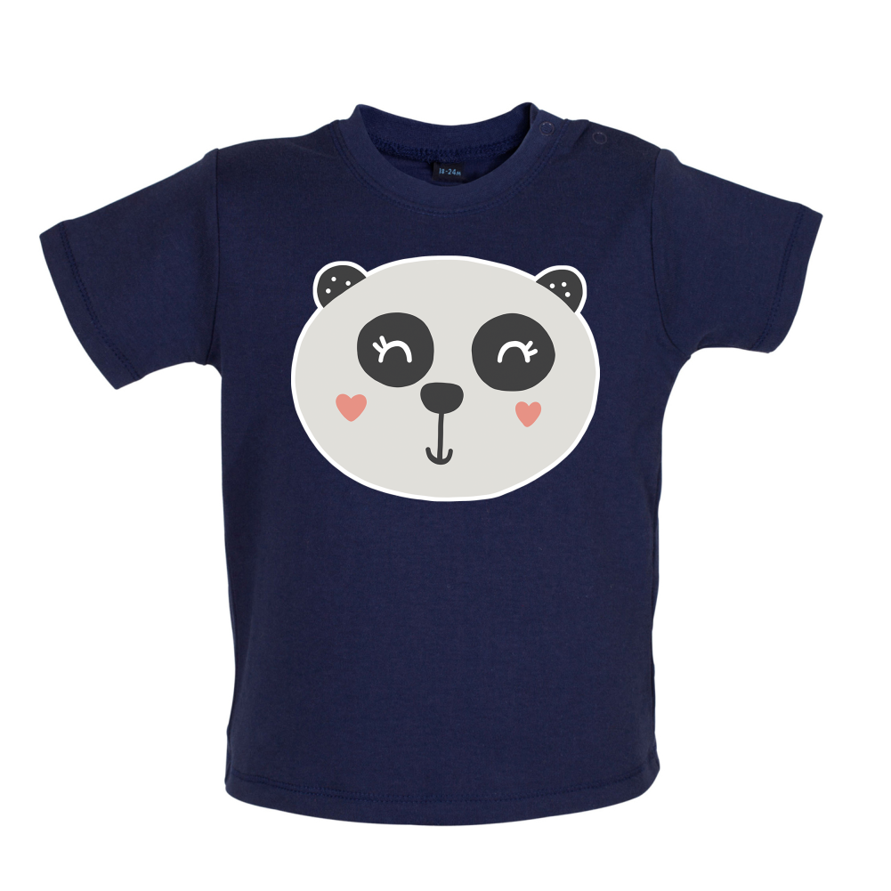 Smiley Face Panda T Shirt