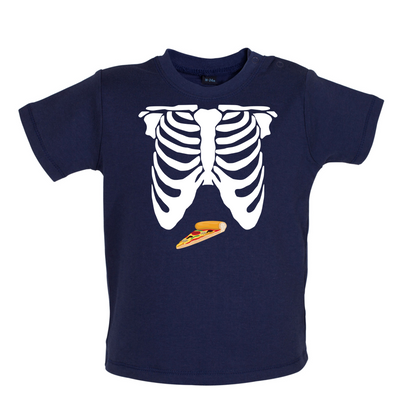 Pizza Tummy Baby T Shirt