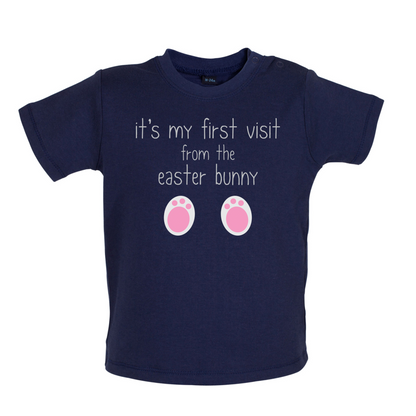 First Visit From The Eater Bunny Baby T Shirt