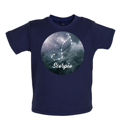 Scorpio Sign Baby T Shirt
