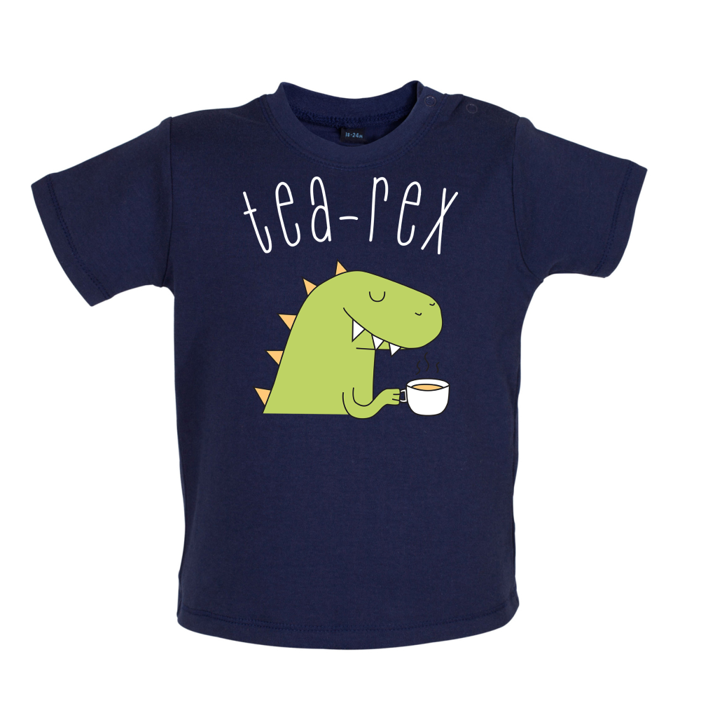 Tea-Rex Baby T Shirt