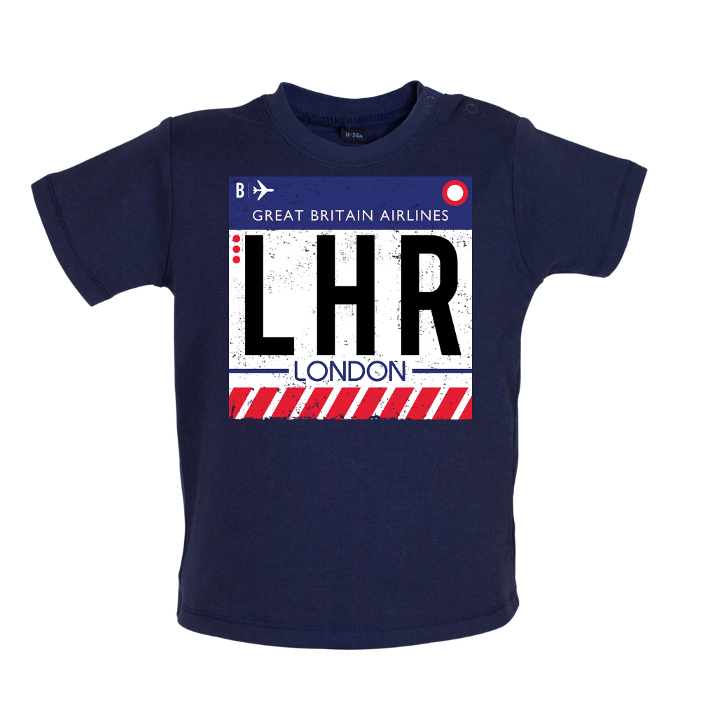 London Airport Baby T Shirt