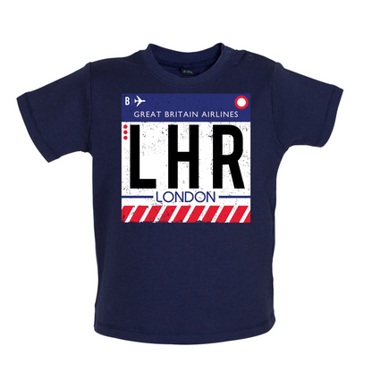London Airport Baby T Shirt