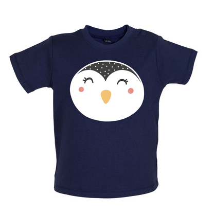 Smiley Face Penguin Mrs T Shirt