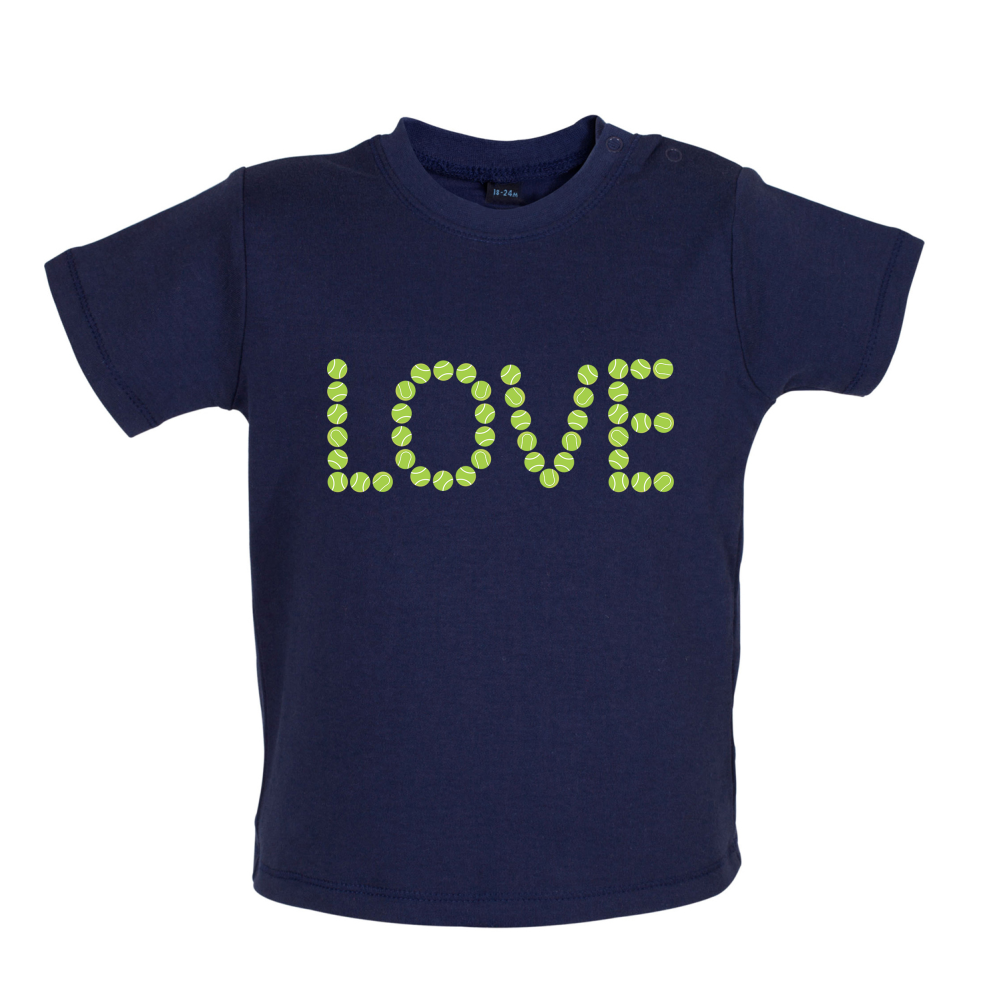 Tennis Love Baby T Shirt