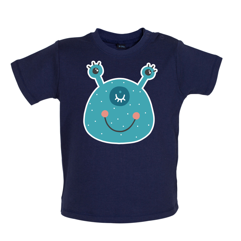 Smiley Face Alien Mrs T Shirt