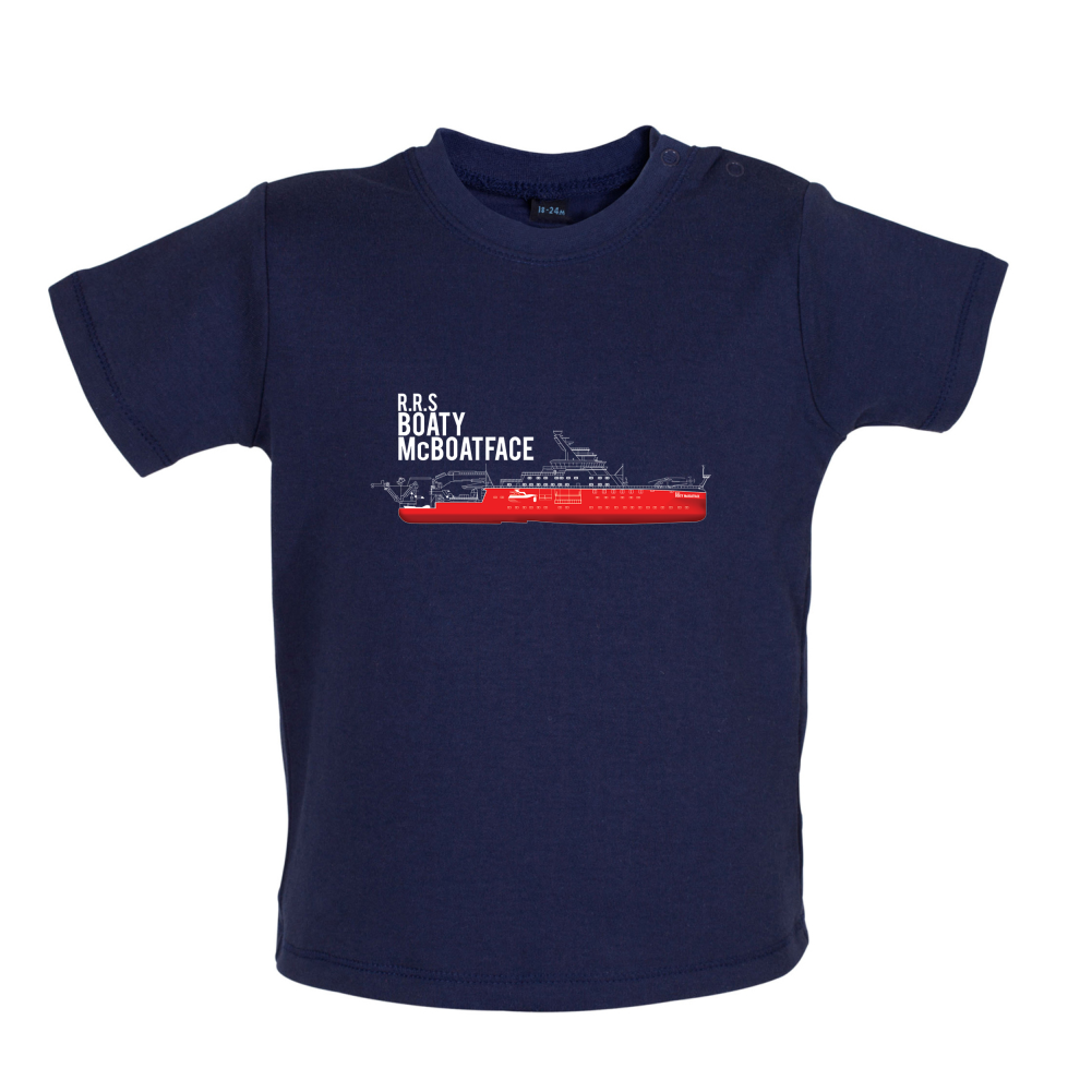 RRS Boaty McBoatface Baby T Shirt