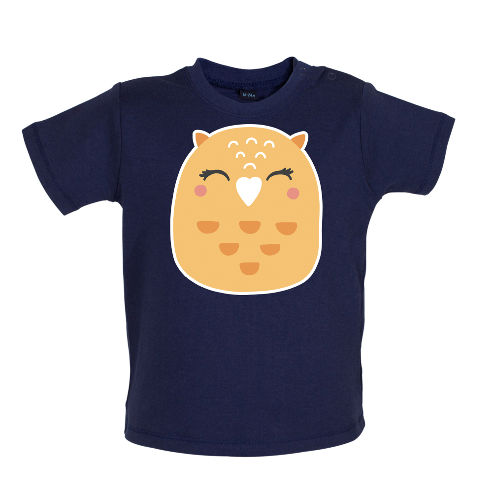 Smiley Face Mrs Owl Mrs T Shirt