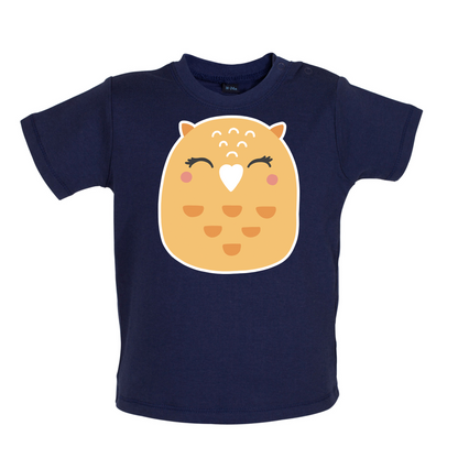 Smiley Face Mrs Owl Mrs T Shirt
