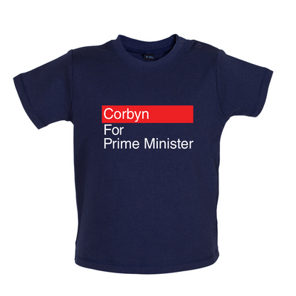 Corbyn For Prime Minister Baby T Shirt