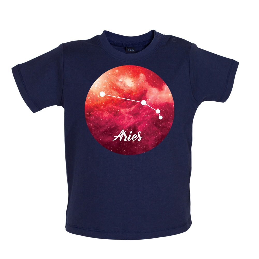 Aries Sign Baby T Shirt