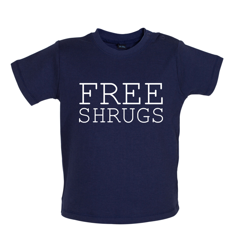 Free Shrugs Baby T Shirt