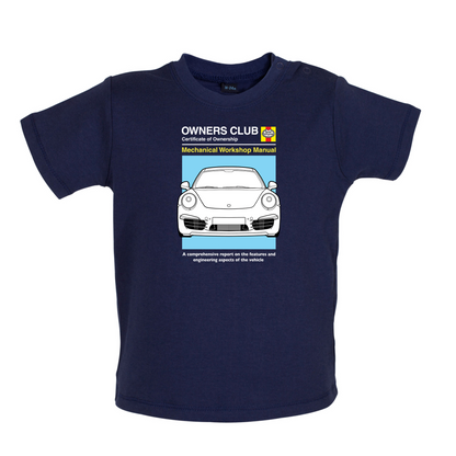 Car Owners Manual 911 Baby T Shirt