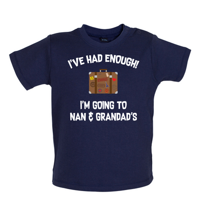 I'm Going To Nan And Grandad's Baby T Shirt