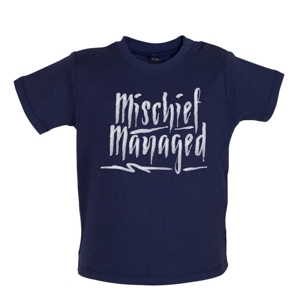 Mishchief Managed Baby T Shirt