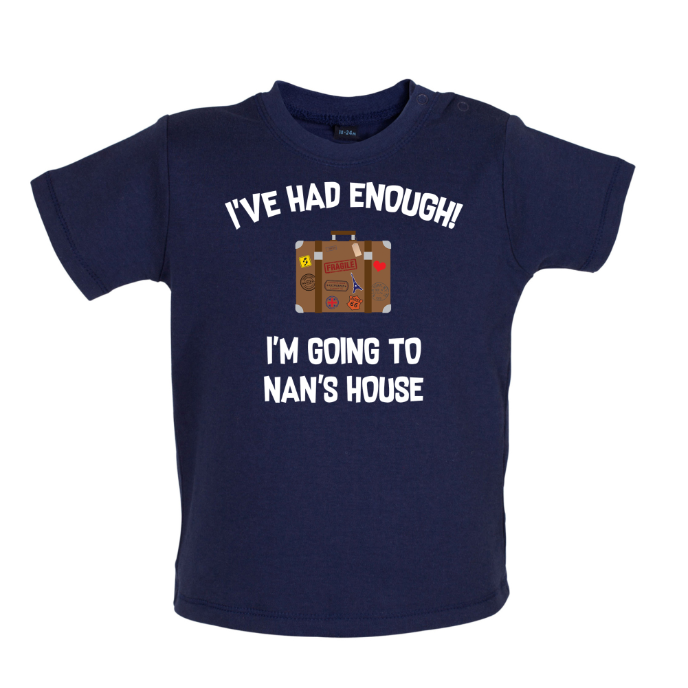 I'm Going To Nan's House Baby T Shirt