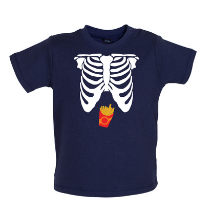 Fries Tummy Baby T Shirt