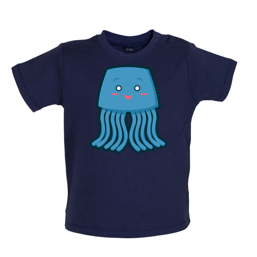 Cute Squid Baby T Shirt