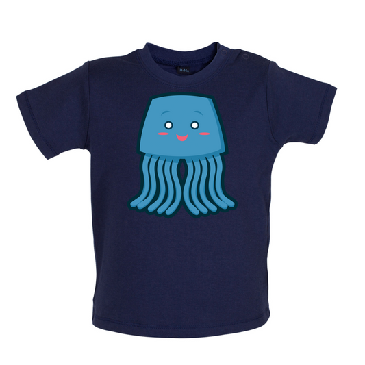 Cute Squid Baby T Shirt