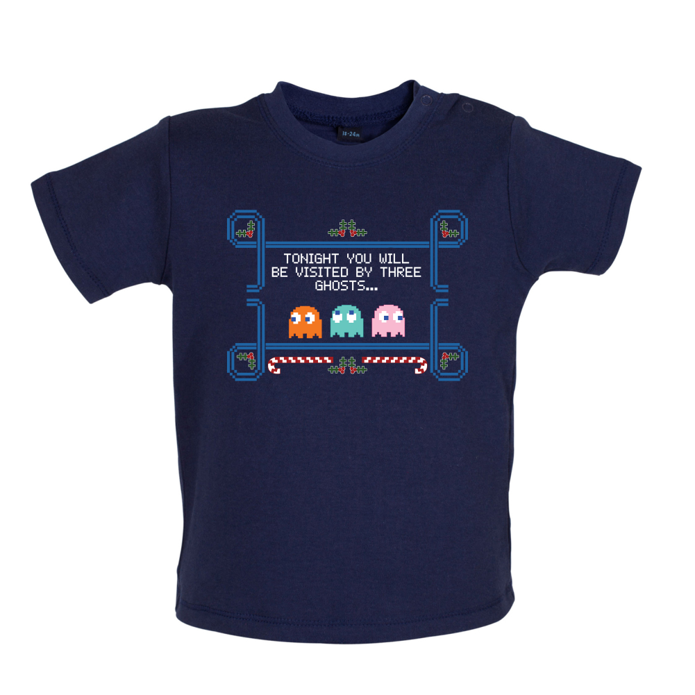 Visited By Three Ghosts Baby T Shirt
