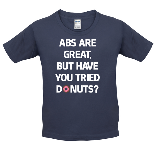 Abs Are Great, Donuts Kids T Shirt